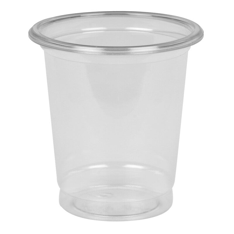 Drikkebæger Plast, 20 ml, RPET, transparent, Shots glas, pose med 40 stk, Fødevaregodkendt