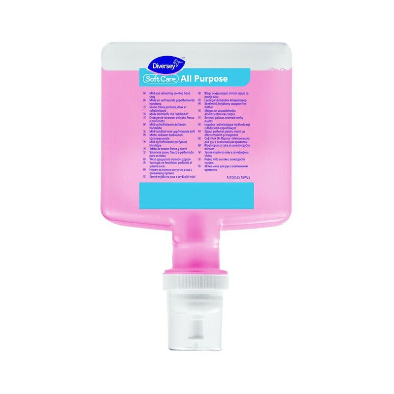 Cremesæbe, Diversey, Soft Care All Purpose, W1, 1300 ml, violet