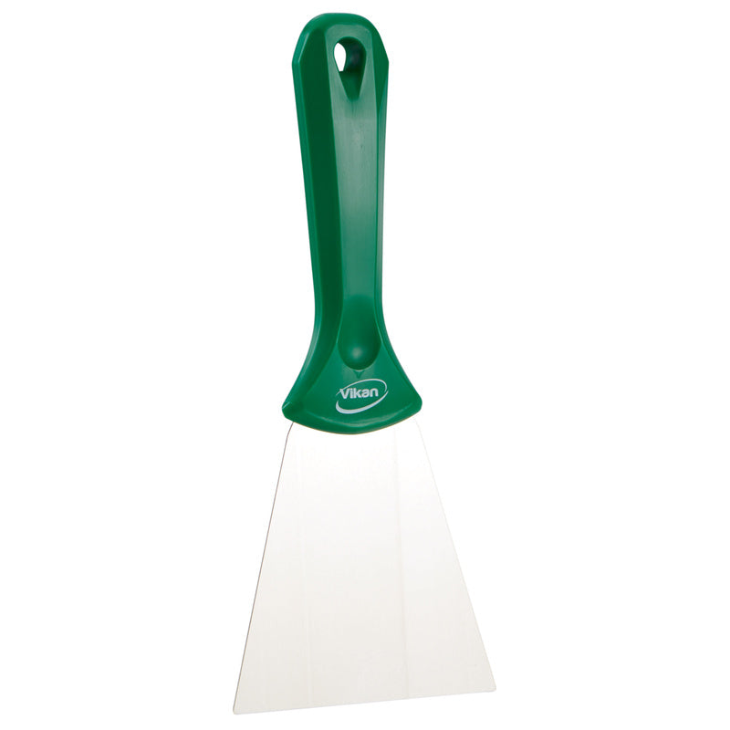 Skraber, Vikan, Stainless Steel Hand Scraper, grøn, 100mmx235mm