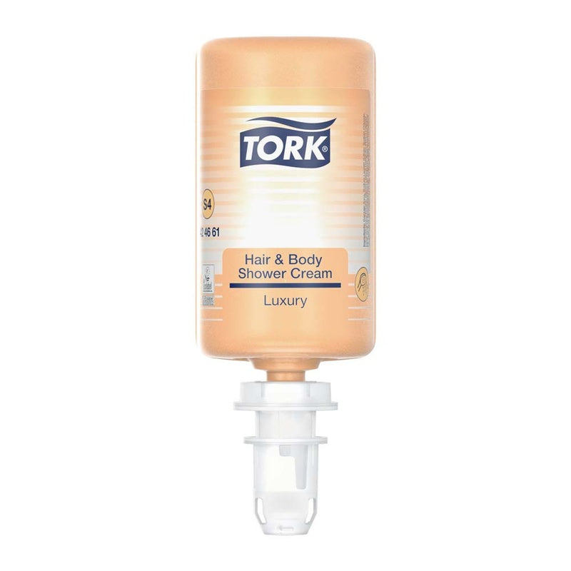 Hair and Bodyshampoo, Tork, S4, Orange, 1 l, pakke a 1 stk