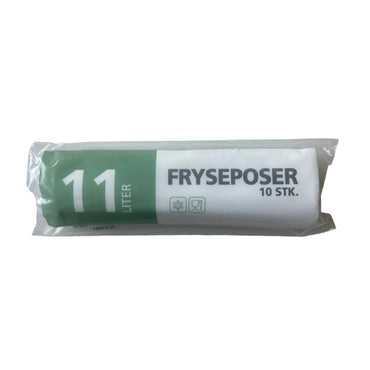 Fryseposer, 32 µm, 290 x 540 mm, LD-PE, transparent, 11 l, rulle a 10 stk, Fødevaregodkendt