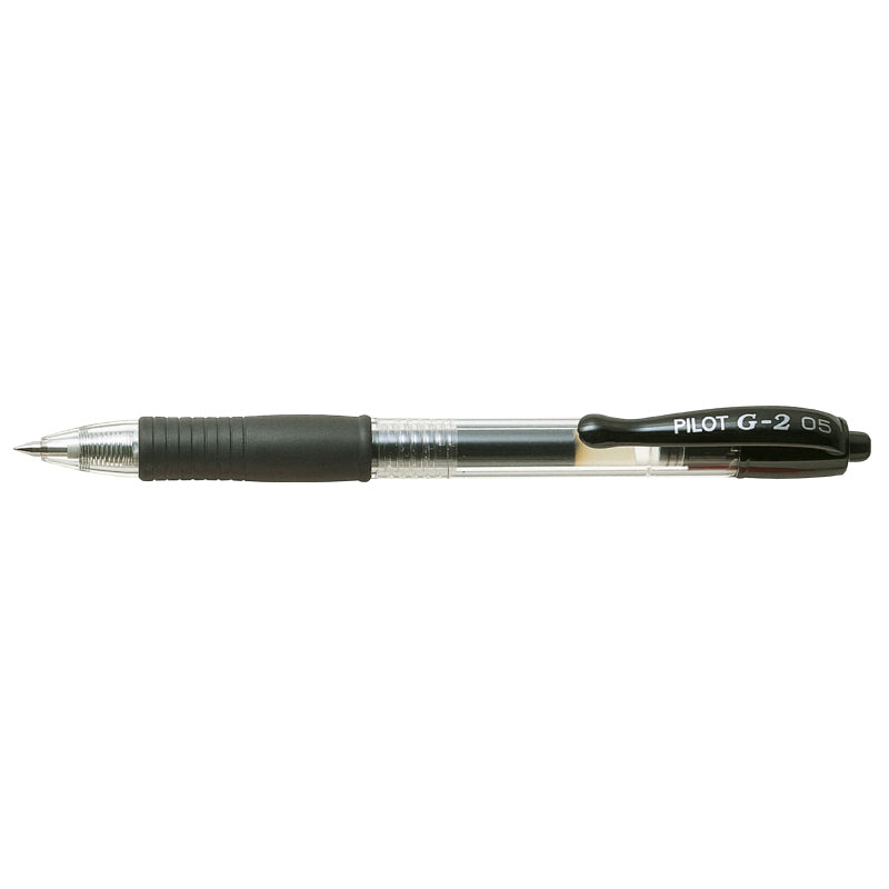 Gelpen, Pilot G2, FINE, sort, sæt af 20 stk