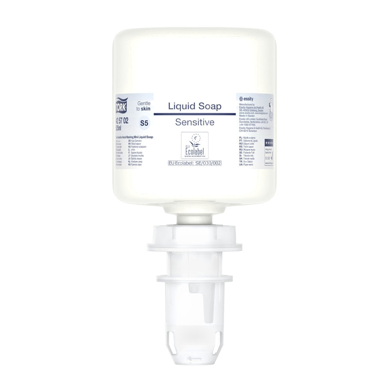 Cremesæbe, Tork, S5, Flydende Sensitiv, 525 ml, karton a 8 stk