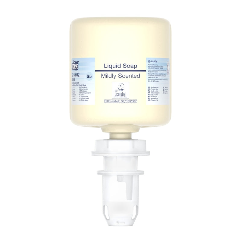 Cremesæbe, Tork, S5, Flydende Mild duft, 525 ml, karton a 8 stk