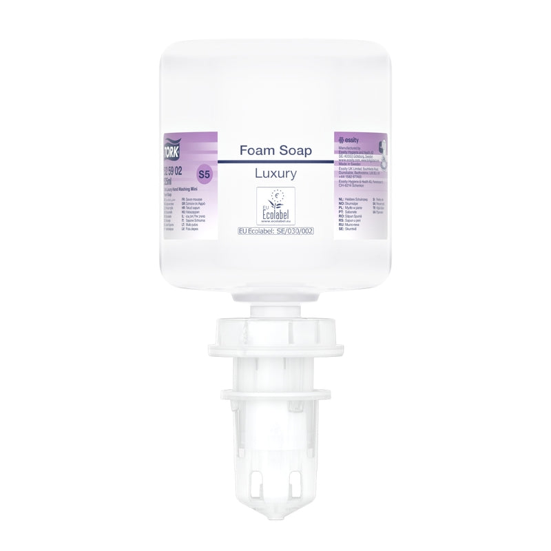 Skumsæbe, Tork, S5, Foam Li, 525 ml, karton a 8 stk