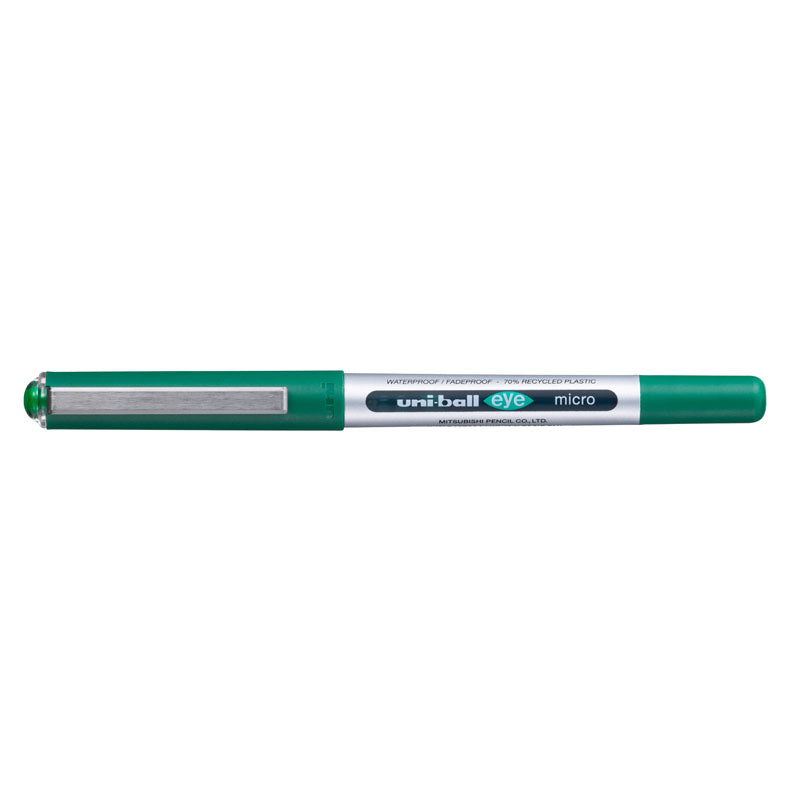 Rollerpen, Uniball Eye, 0,2MM, grøn, Units 12