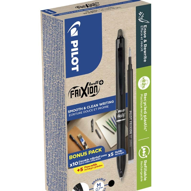 Kuglepen, Pilot Frixion, Ball Plus, 0,7MM