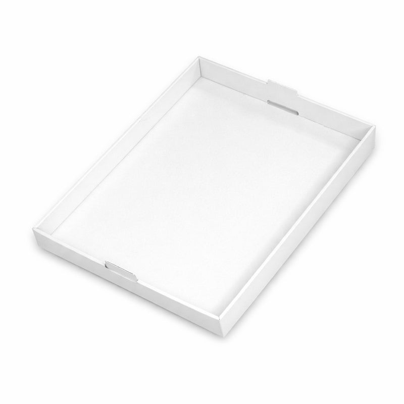 Kagemandsæske, Firkantet, 600 x 415, x 113 mm, Bølgepap B-flute, hvid/hvid, bundt a 40 stk, palle a 600 stk, Kagemandsæske, Velegnet til indirekte tilbere, FSC Mix 70%