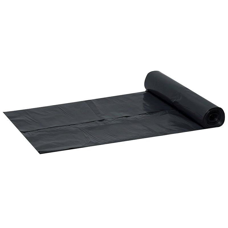 Containersæk, 40 µm, 920 x 1445 mm, LD-PE, sort, kasse a 10 ruller, passer til 140l container