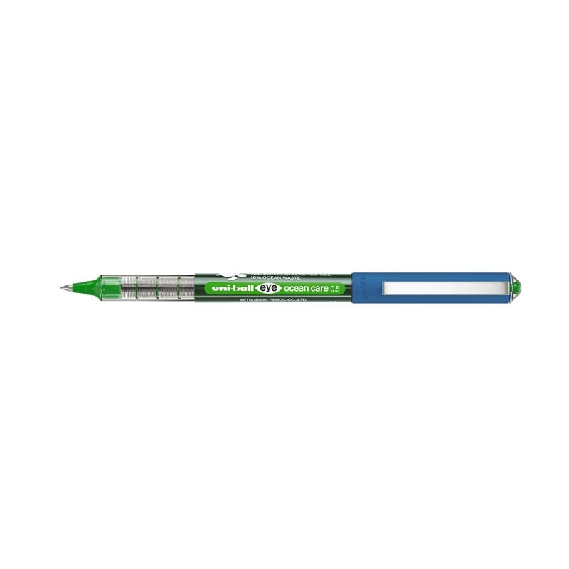 Rollerpen, Uniball Ocean care, 150, grøn, Units 12