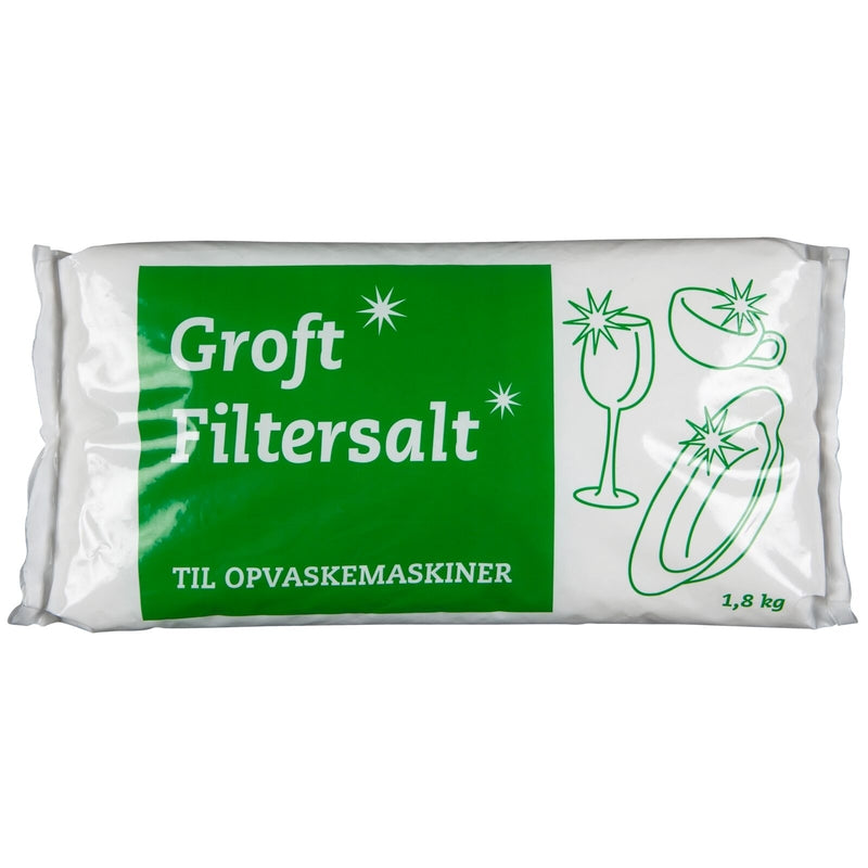 Salt til opvaskemaskine, 1,8kg, hvid, 1 stk