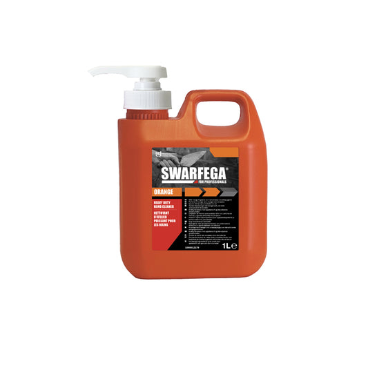 Håndrens, Deb, Swarfega Orange, Pumpeflaske, 1 l, orange
