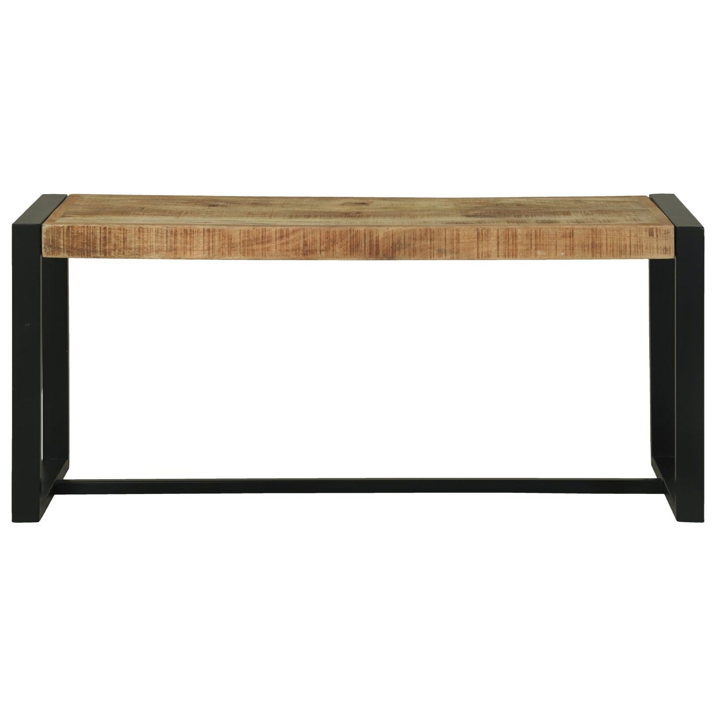 Bænk Brun Mangotræ 100 x 35 x 45 cm Holdbar Entrébænk