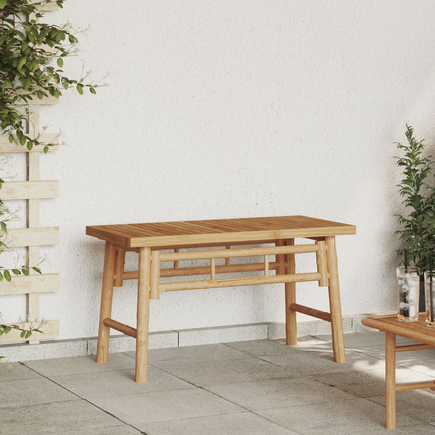 Havebænk 80x38x45 cm Bambus