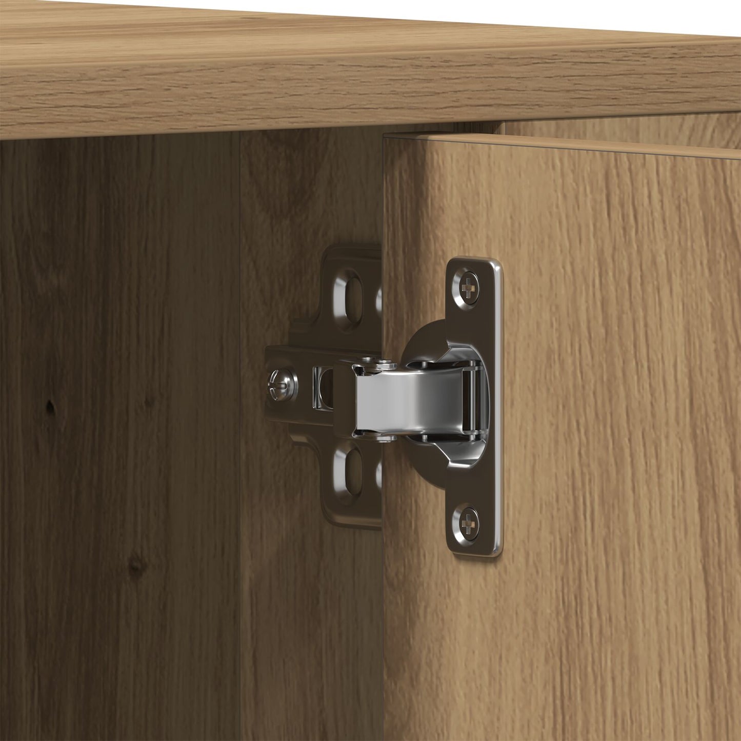 TV-bænk Artisan Eg 100x35x40 cm Konstrueret træ