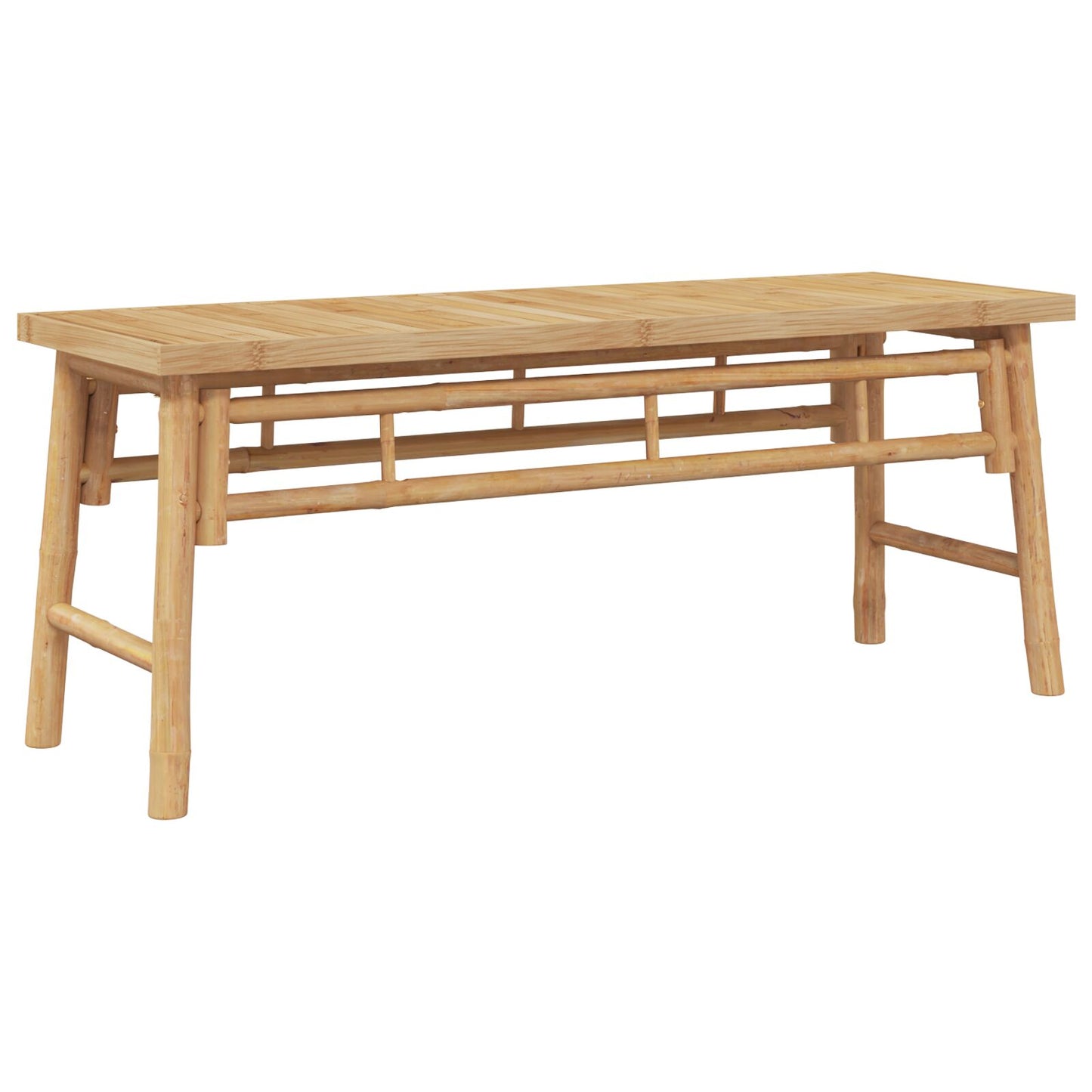 Havebænk 110x38x45 cm Bambus