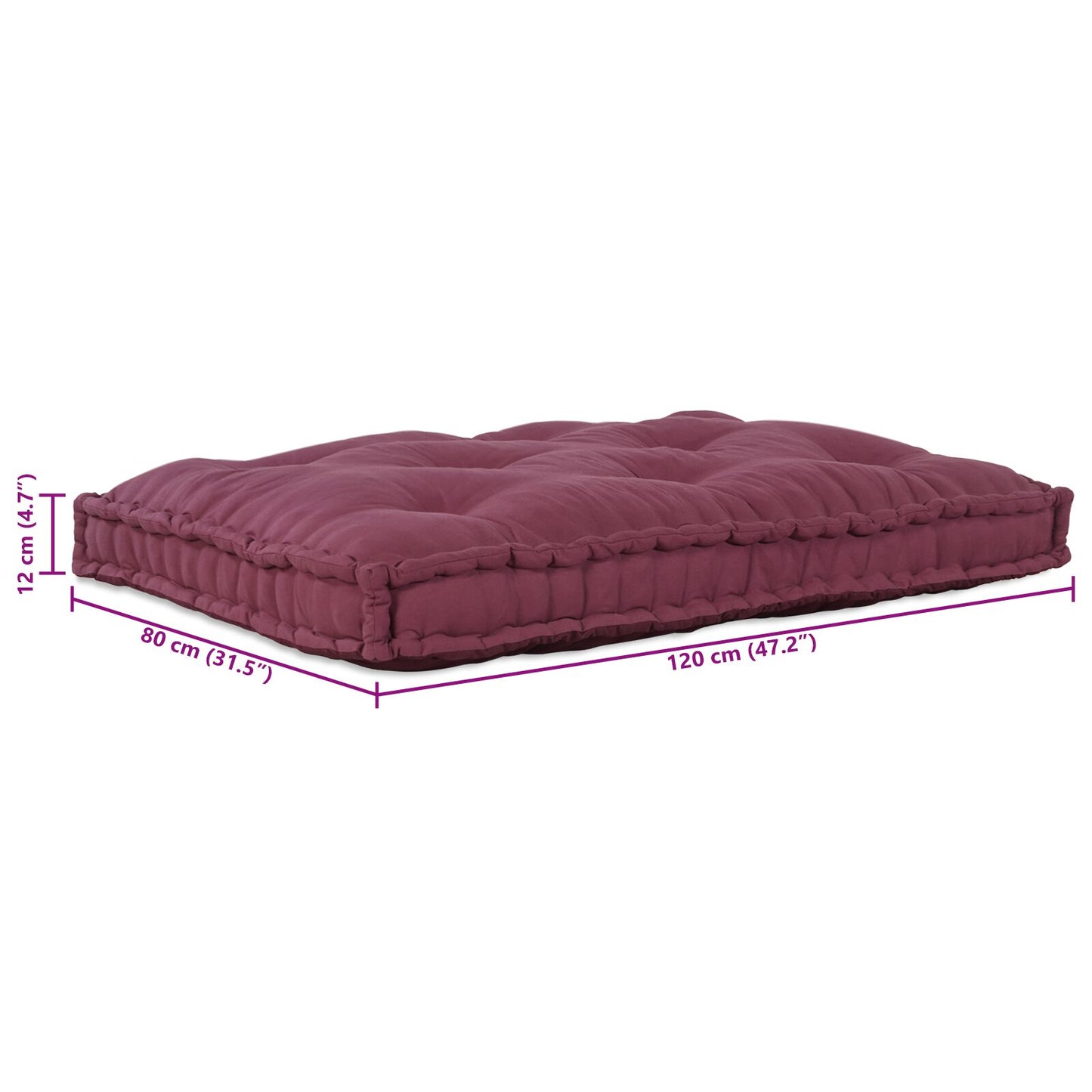 Palle Sofa Pude Rød Stof