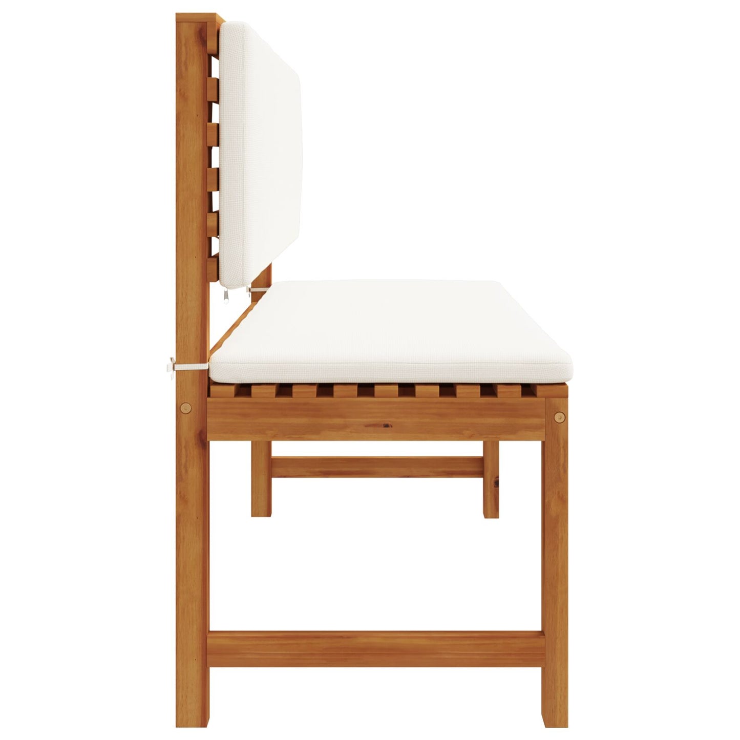 Havebænk med hynder 100x50x91 cm Solid Akacietræ