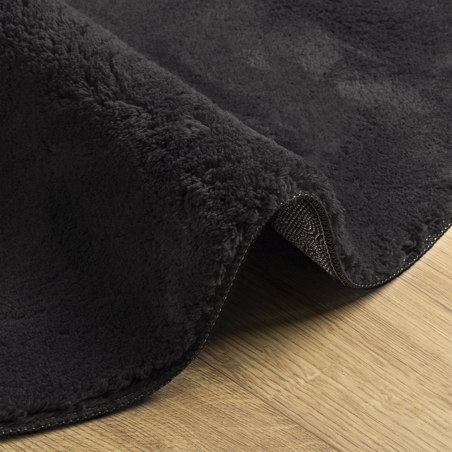 Tæpper Sort Uld 160 x 230 cm Dekorative indlæg Områdetæppe