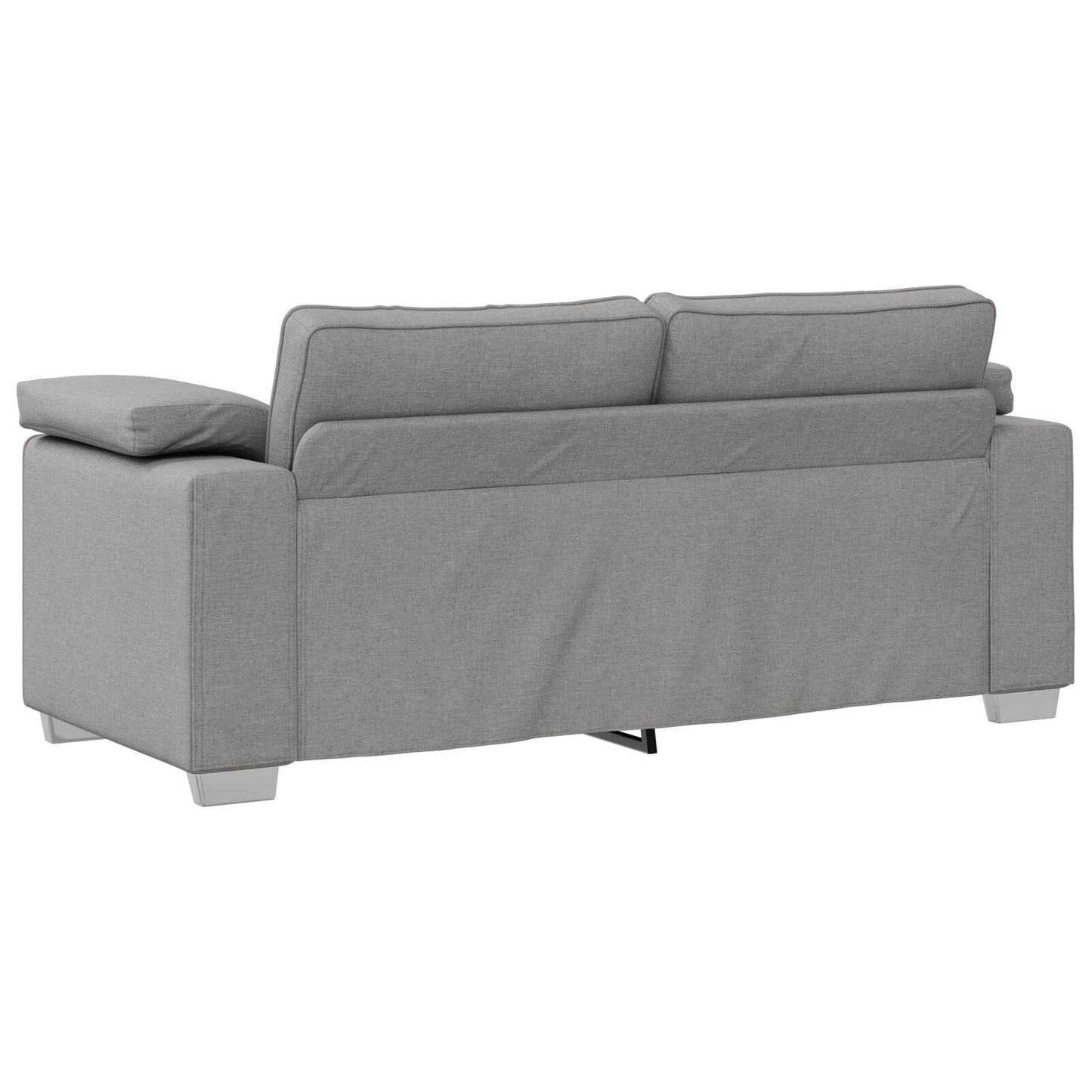 Sofabænk Skygrå 140 cm Stof