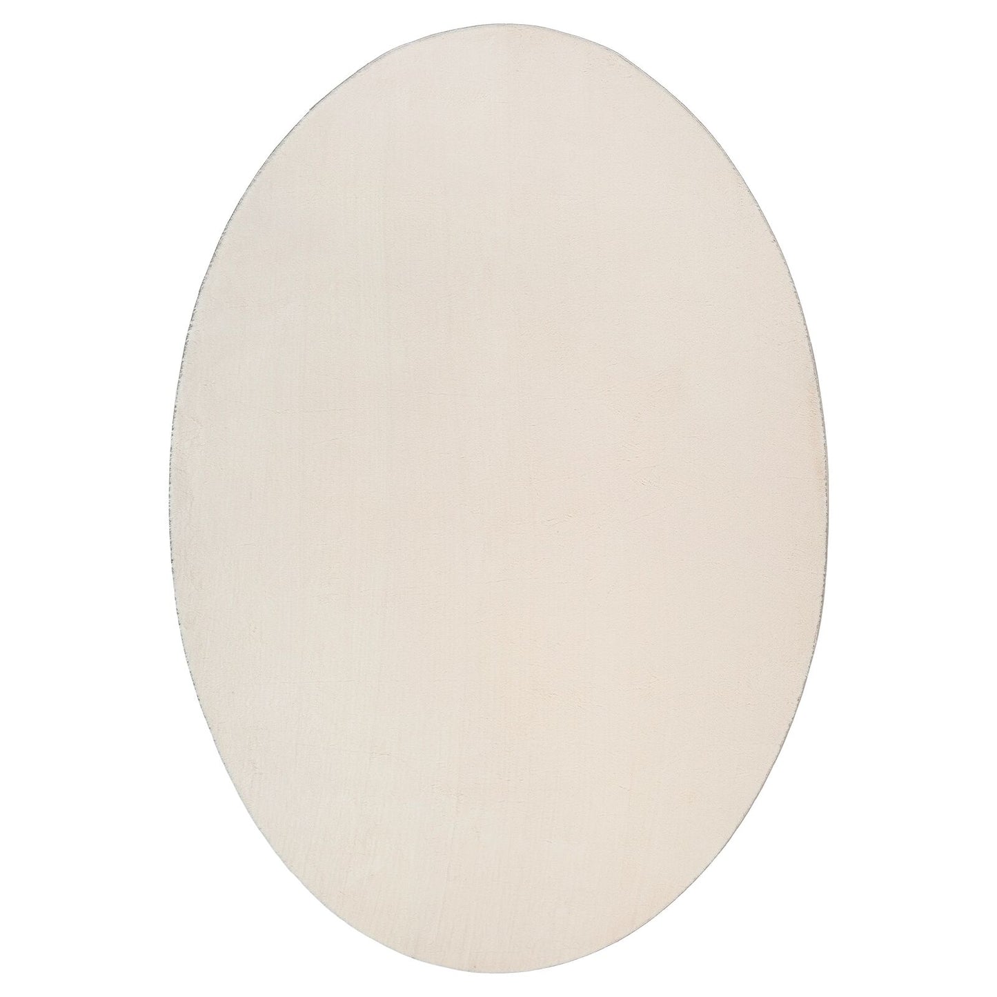Tæppe ""HUARTE"" Beige 160x230 cm Oval