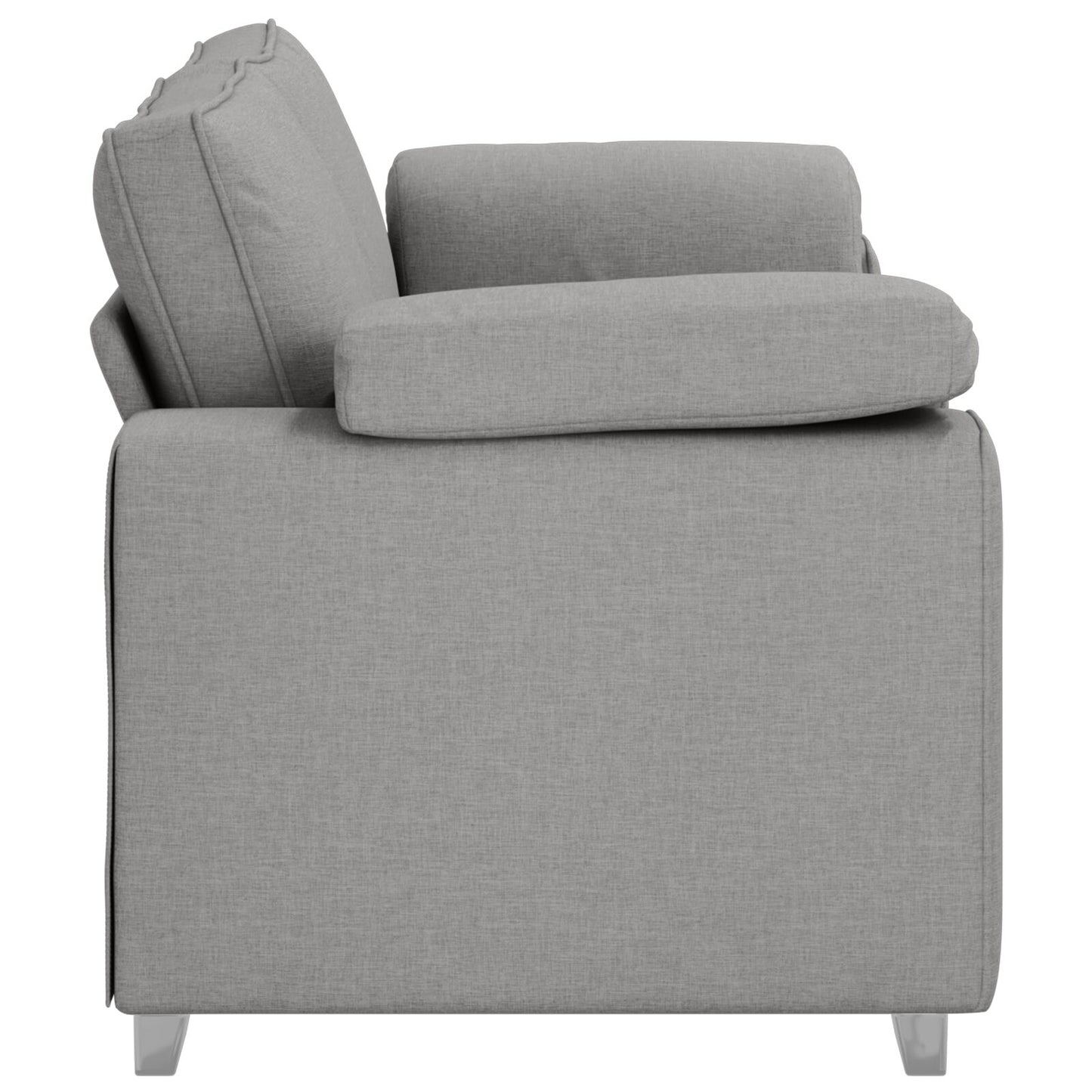 Sofabænk Skygrå 140 cm Stof