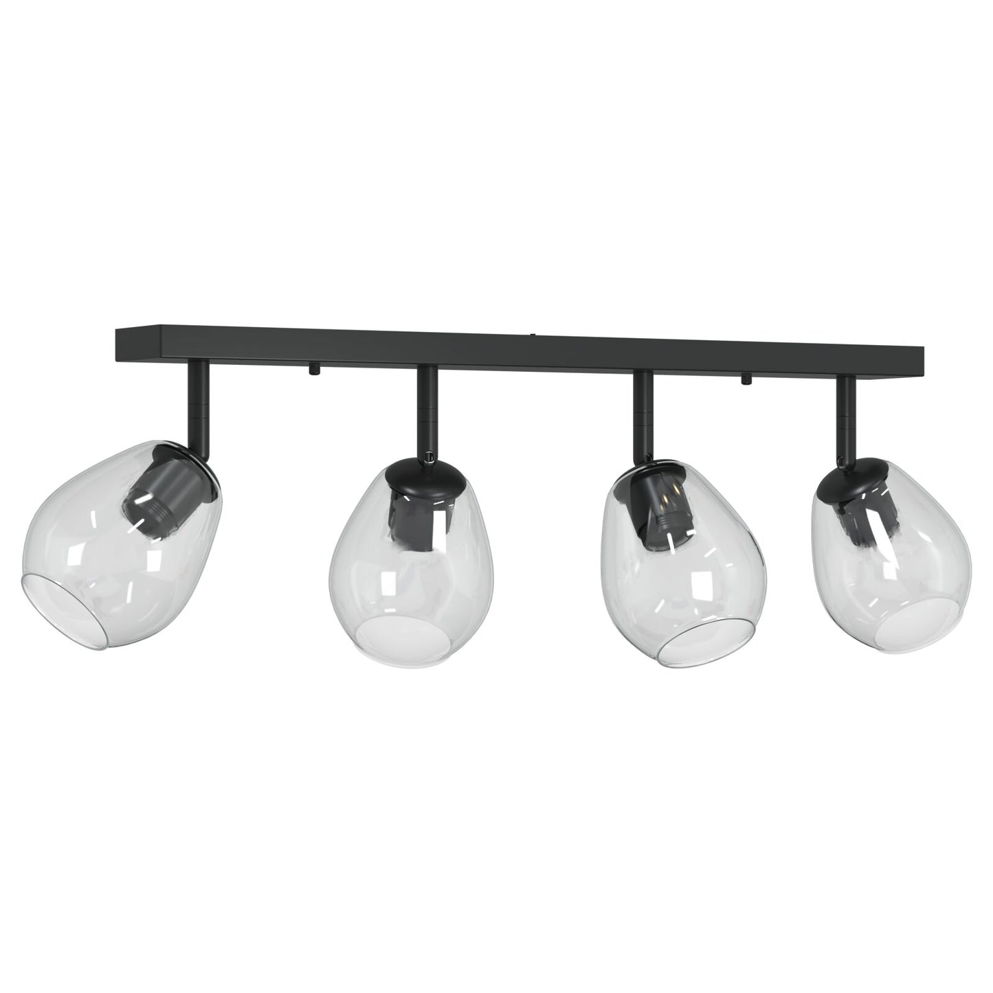 Loftlamper med justerbar glasskærm Anthracite E27