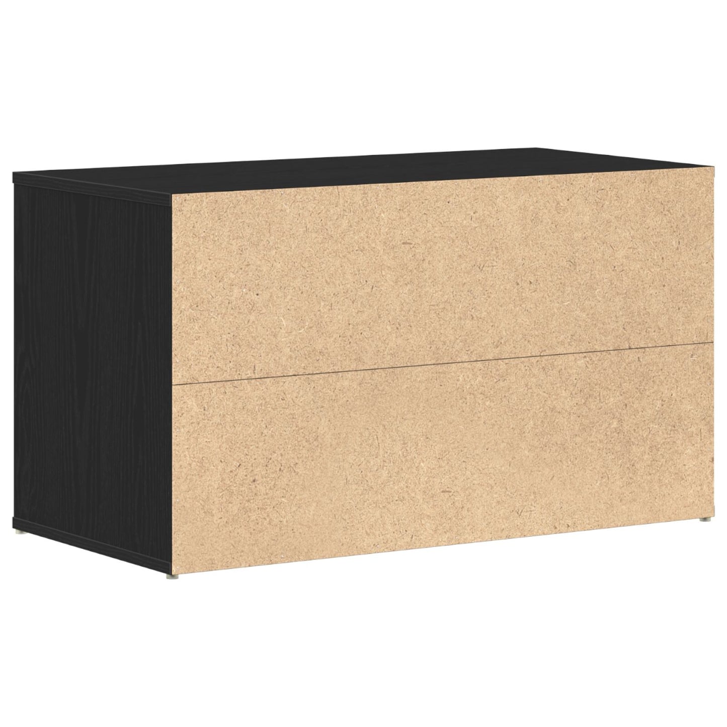 Hallbænk Sort Eg 80x40x45 cm Lavet af Træ