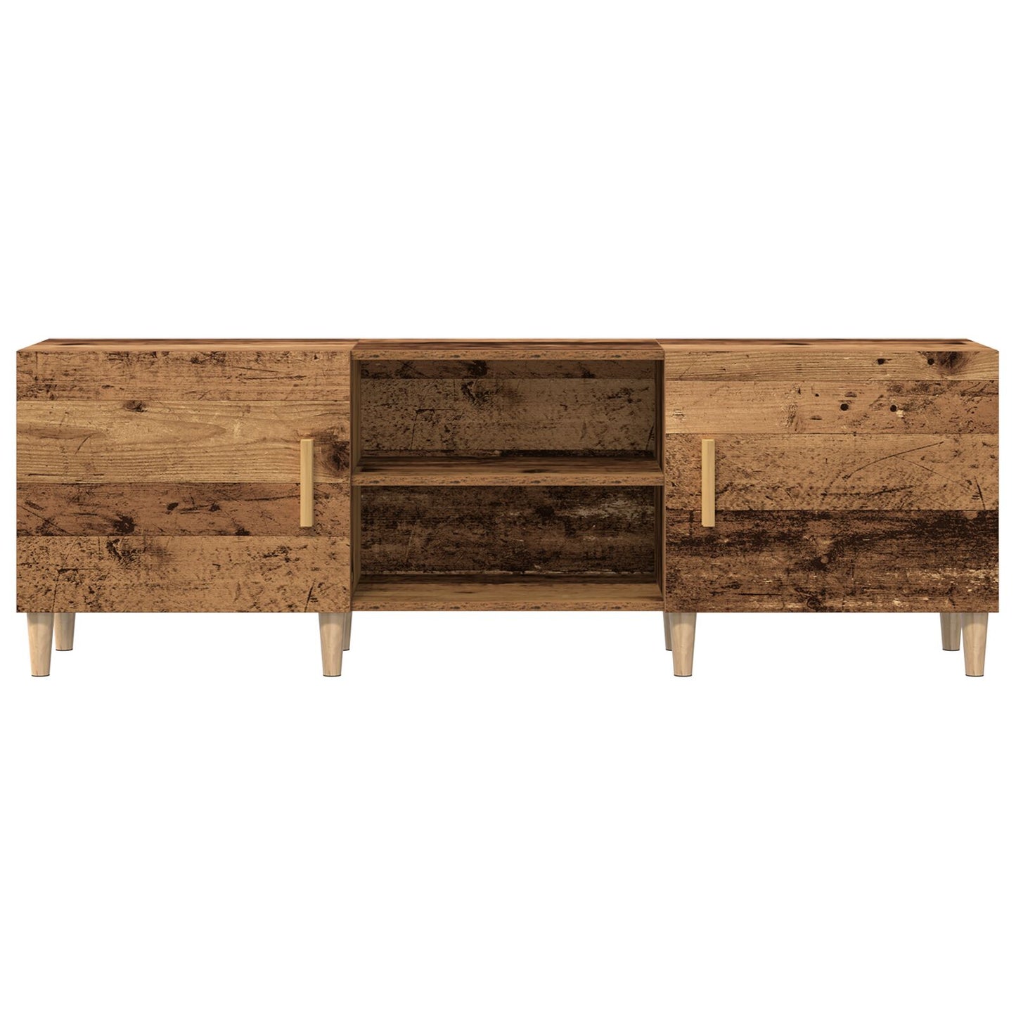 TV-bænk Gammelt Træ 150x30x50 cm Ingeniørtræ