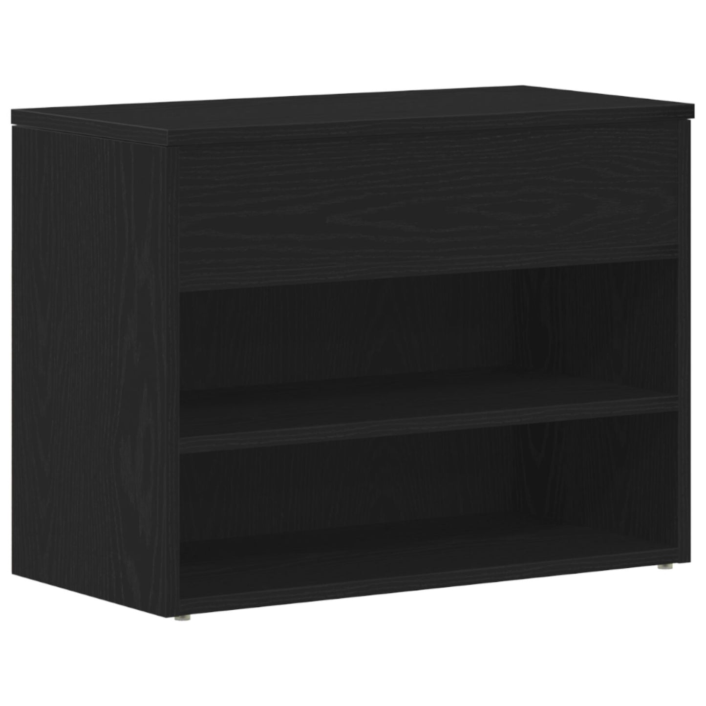 Hallbænk Sort Eg 60x30x45 cm Udført i Træ