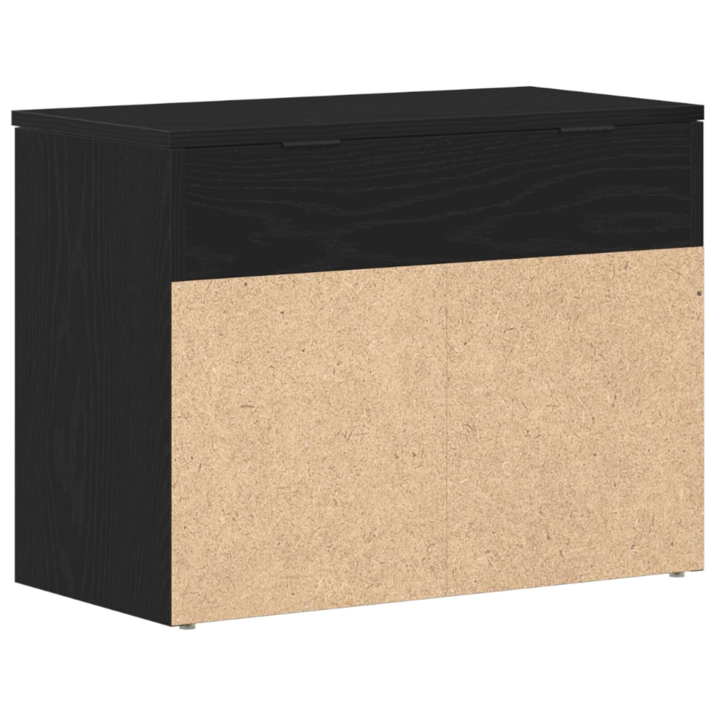 Hallbænk Sort Eg 60x30x45 cm Udført i Træ