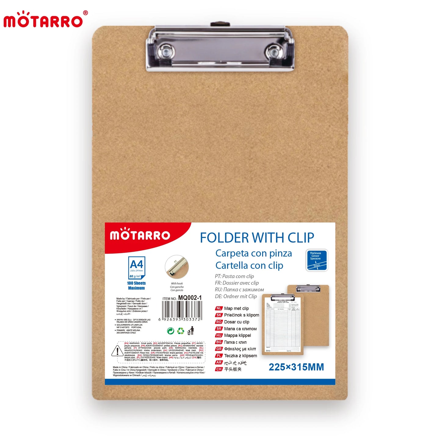 A4/A5 clipboard holder