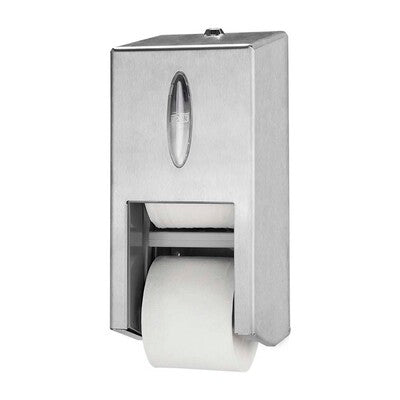 Dispenser Tork Midsize Twin T7 t/toiletpapir rustfri