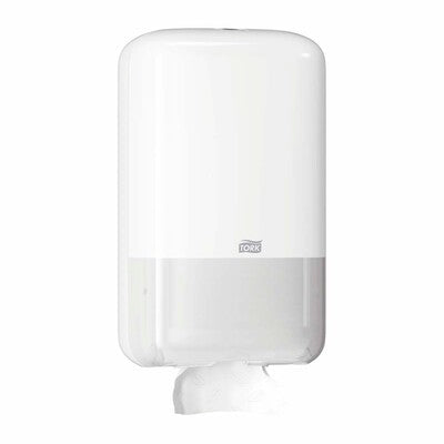 Dispenser Tork Bulk T3 hvid t/toiletpapir i Ark