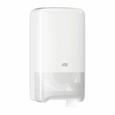Dispenser Tork Midsize T6 hvid t/toiletpapir