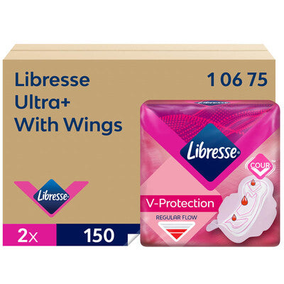 Libresse Ultra bind m/ vinger 10675 2x150 stk/pk