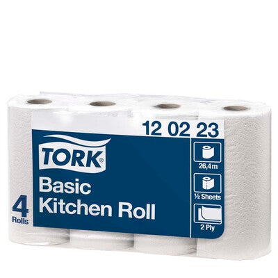 Køkkenrulle Tork Universal hvid 32rl 120223