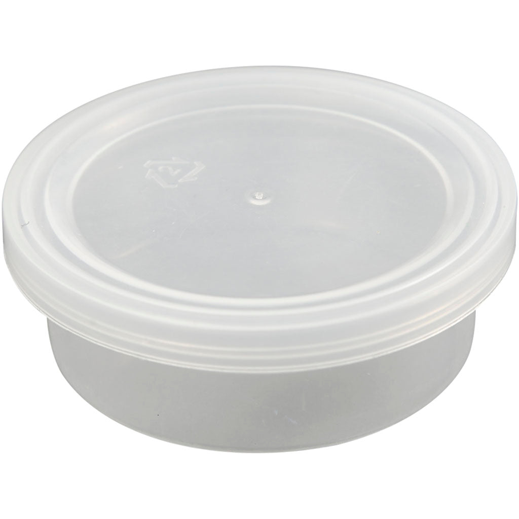 Plastbøtte med låg
