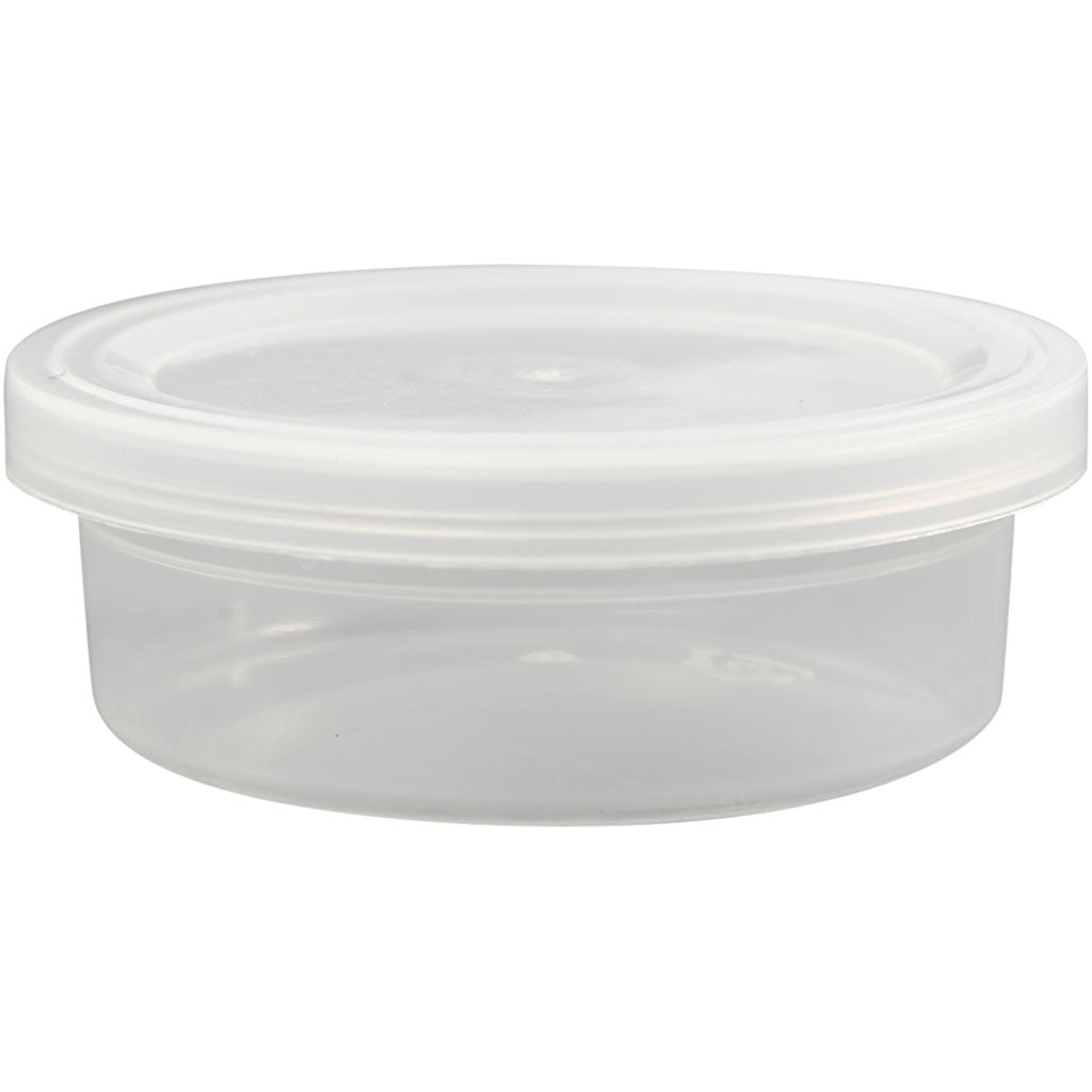 Plastbøtte med låg