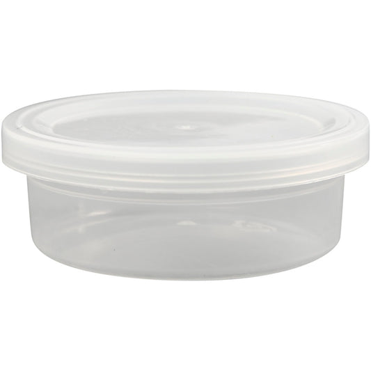 Plastbøtte med låg