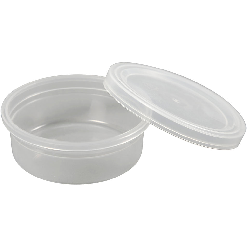 Plastbøtte med låg