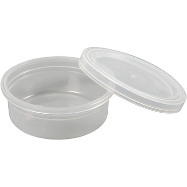 Plastbøtte med låg