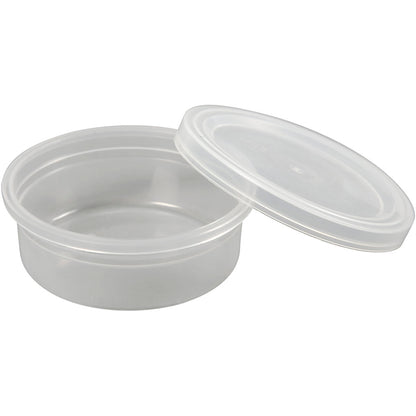 Plastbøtte med låg