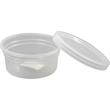 Plastbøtte med låg