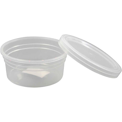 Plastbøtte med låg