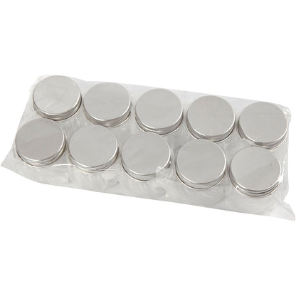Plastdåse med låg