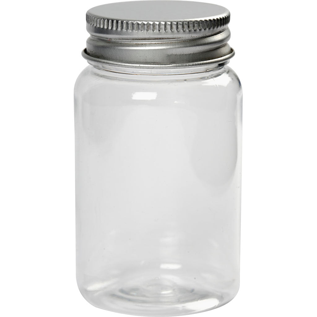 Plastdåse med låg