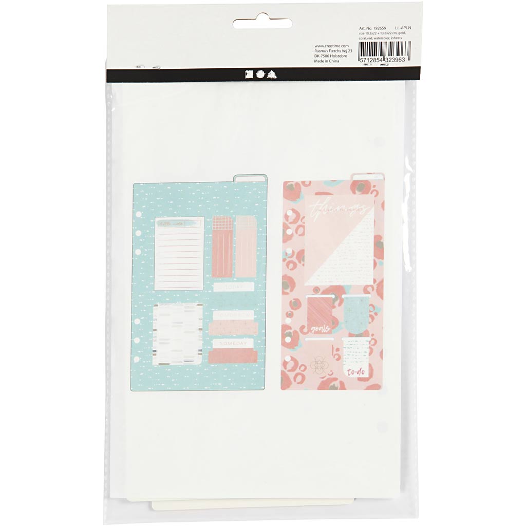 Sticky notes sortiment og bogmærker