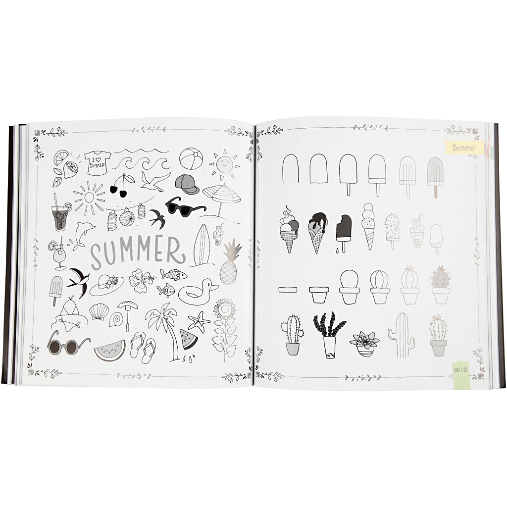 Inspirationsbog til 'Hand Lettering'