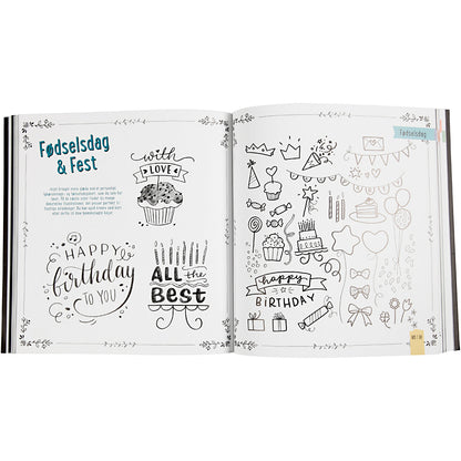 Inspirationsbog til 'Hand Lettering'